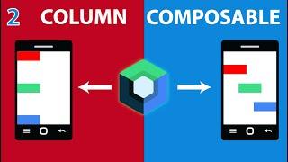 How to use Columns in Jetpack Compose