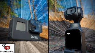 Osmo Pocket VS GoPro Hero 7 Black!  Who is KING of Stabilization?