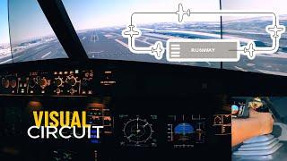 Airbus A320 l Visual Pattern - Visual Circuit Guide and tutorial