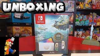 UNBOXING Zelda Tears of the Kingdom Switch OLED | Nintendo Collecting