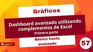 Dashboard avanzado utilizando complementos de Excel - Primera parte - Temas especiales - Sesión 57