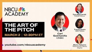 NBCU Academy Live: Art of the Pitch