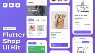 FlutterShop - Premium E-commerce App UI kit for Flutter