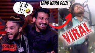 "Land करा दे !!" 🪂 वाला भाई  in the audition! | Roadies Memorable Moments