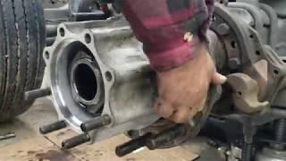 How to replace axle wheel seal on semi truck freightliner cascadia kenworth, volvo. STEP BY STEP