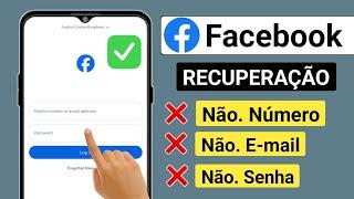 Como recuperar conta do Facebook sem e-mail e número de telefone 2025 | fb id recuperar