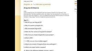 AngularJS 1.x interview questions