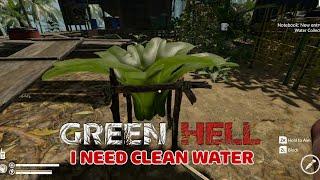 How to get clean water and water collector in Green Hell