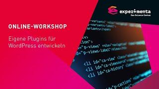 Online-Workshop | Eigene Plugins für WordPress entwickeln