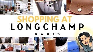  SHOPPING AT LONGCHAMP  LONGCHAMP BAG REVIEW- Le Pliage Luxury Bag SHOPPING LONGCHAMP HANDBAGS