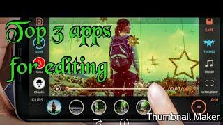 Top 3 apps for editing videos||TECHNICAL STAR||