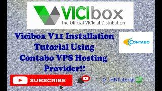 Vicibox V11 ISO installation Using Contabo VPS |#vicibox #vicidial #contabo