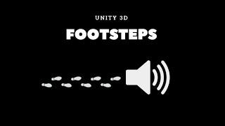 How To Add FOOTSTEP SOUNDS in 2 MINUTES | Unity 3D