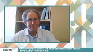 ESMO 2020 Highlights on pembrolizumab in LA-HNSCC: The GORTEC 2015-01 “PembroRad” study