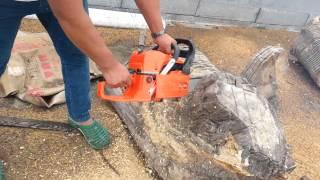 Lambo's 52cc chainsaw