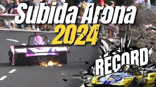 Subida Arona La Escalona 2024 - last hillclimbing race : Faggioli (record), Merli, Caruso, Lauren