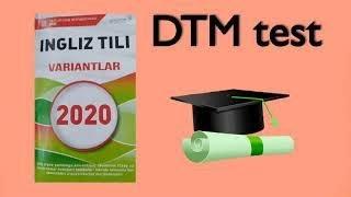 DTM 2020 test javoblari