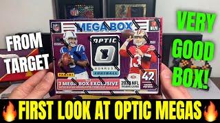 *FIRST LOOK AT THE 2023 OPTIC FOOTBALL MEGA BOX FROM TARGET* This Was Definitely a Fun One!!