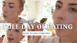 ROAD TO NEW YORK PRO #9 - Full day of eating am Restday