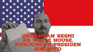 Undangan Resmi White House untuk Kunjungan Presiden Suharto.