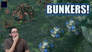 The TRIPLE BUNKER Rush! (Cure vs Rogue) | StarCraft 2 SC2 GSL Highlight Pro TvZ ZvT Bo3 Match