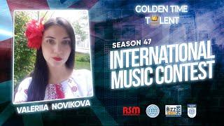 GOLDEN TIME TALENT | 47 Season | Valeriia Novikova | Stringed instruments