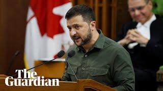 ‘Freedom will be the winner’: Zelenskiy addresses Canadian parliament