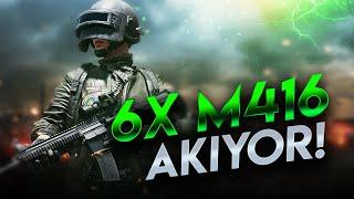 6X M416 AKIYOR!! [PUBG Mobile]