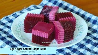 Resepi Agar-Agar Santan Tanpa Telur by Malina Lina Pg Sedap Sangat Untuk Buka Puasa | sukatan cawan