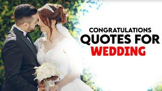 Congratulations Quotes For Wedding - Words For The Soul