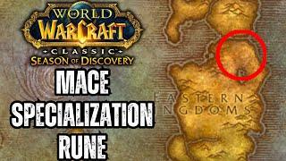 Mace Specialization Rune Location | Season of Discovery Phase 4