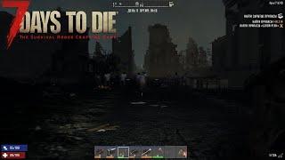 7 Days To Die Alpha 17 Прохождение #20, крафт мопеда