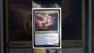 Seraphic Stead - Unicorn Mount #mtg #magicthegathering #commander #mtgcommander #card