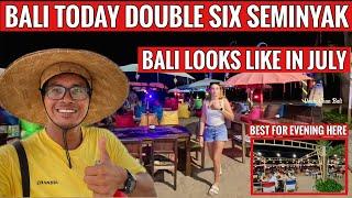 Bali Current Situation In Seminyak Beach Bali Indonesia, Best Vlog In Double Six Seminyak Bali