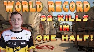 Flamie's World Record for Most Kills in One Half in a Pro Game! (32 Kills in 15 ROUNDS!)