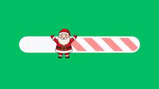 Santa Time Bar , progress bar , loading bar Counter Free Download NoCopyright #quiz #christmas