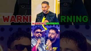 YO YO HONEY SINGH GAVE WARNING & BRUTAL REPLY TO BADSHAH #YOYOHONEYSINGH#badshah#shorts#shortsfeed