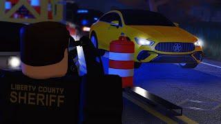 Police Deploy SPIKE Strip To Catch Fleeing Criminals - Roblox Roleplay