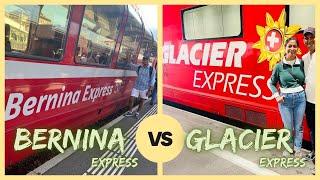 Glacier Express vs. Bernina Express Two Swiss Marvels | Best Trains to Choose from St. Moritz