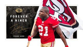 Frank Gore's Career Highlights in Red and Gold | 49ers