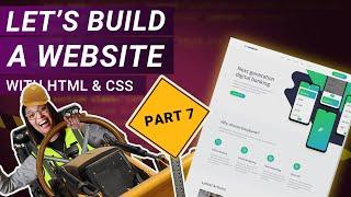 Building a footer using CSS Grid | Build a responsive website from scratch (Part 7)