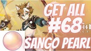How Get All #68 Sango Pearl Locations - Farming Route : Genshin Impact