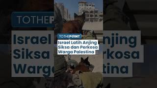 Israel 'Kesetanan', IDF Latih Anjing Militer untuk Siksa dan Perkosa Warga Palestina yang Ditahan