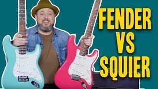 Gear Thursday: Fender vs Squier Strat Comparison | Marty Schwartz