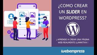 Como crear un Slider (Imágenes deslizantes) en WordPress - Plugin Smart Slider 3