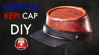 American Kepi Hat DIY - Video Tutorial and Pattern Download