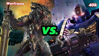 Chroma vs An ENTIRE Space Marine ship? Warframe vs Warhammer 40k