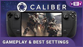 Caliber Steam Deck Gameplay - Free to play - Tactical Squad FPS