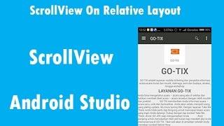 Android Tutorial :Create Scrollview on Relative Layout Android Tutorial