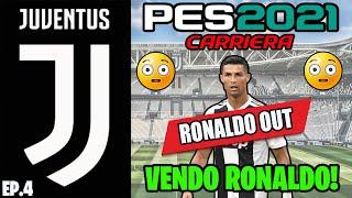  OFFERTA PER RONALDO! LO VENDO!! + DIFFICOLTÀ SUPERSTAR! PES 2021 CARRIERA ALLENATORE JUVENTUS #4